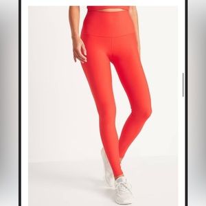 EUC Old Navy powersoft high waist leggings